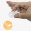2pcs Flange Inserts Compatible Breast Milk Pump 24MM Flange Replacement 15mm17mm 19mm 21mm Breast Pump Accessories 4