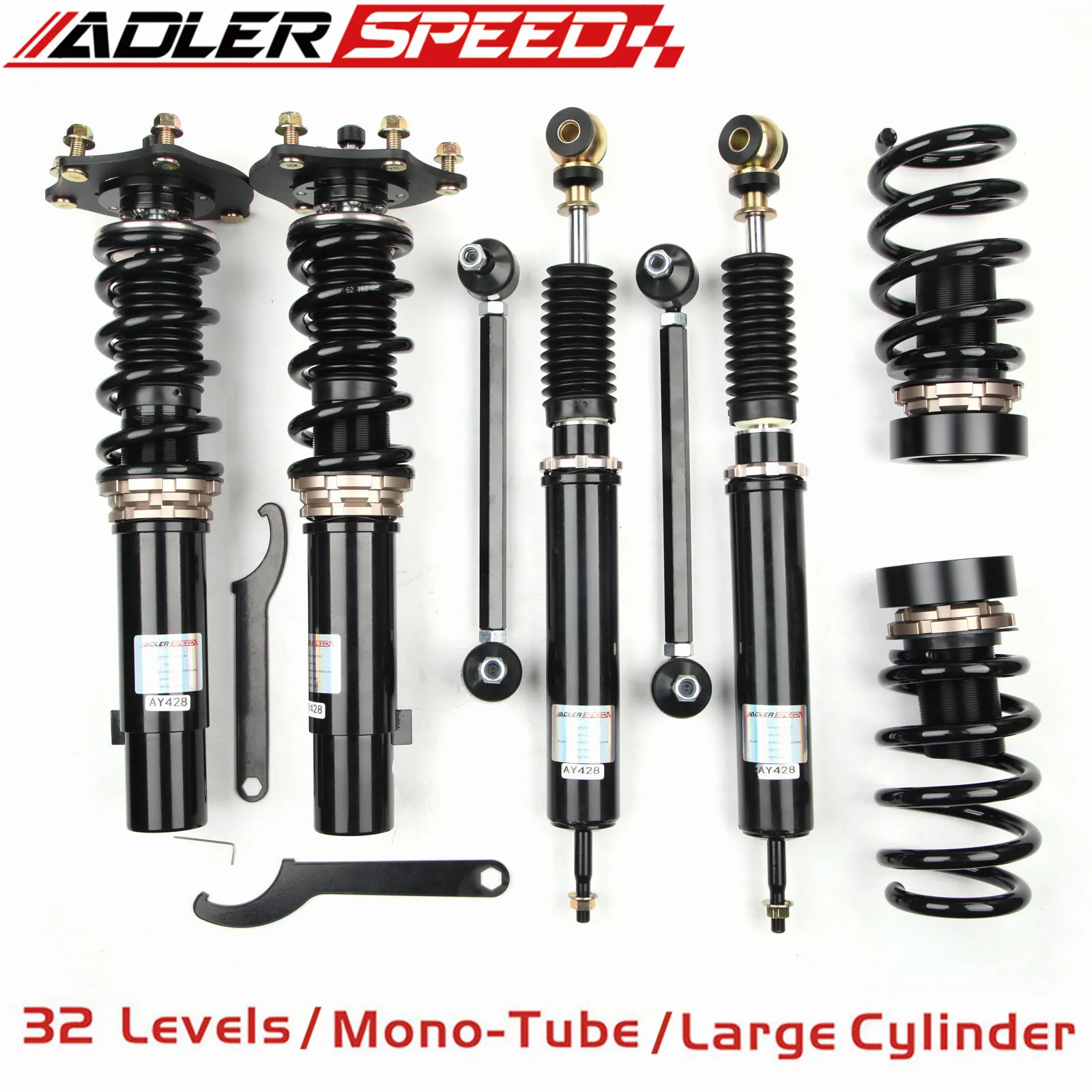 

ADLERSPEED Coilovers Suspension Kit w/ 32 Ways Damping For Honda Accord w/o ADS (CV) 2018-21