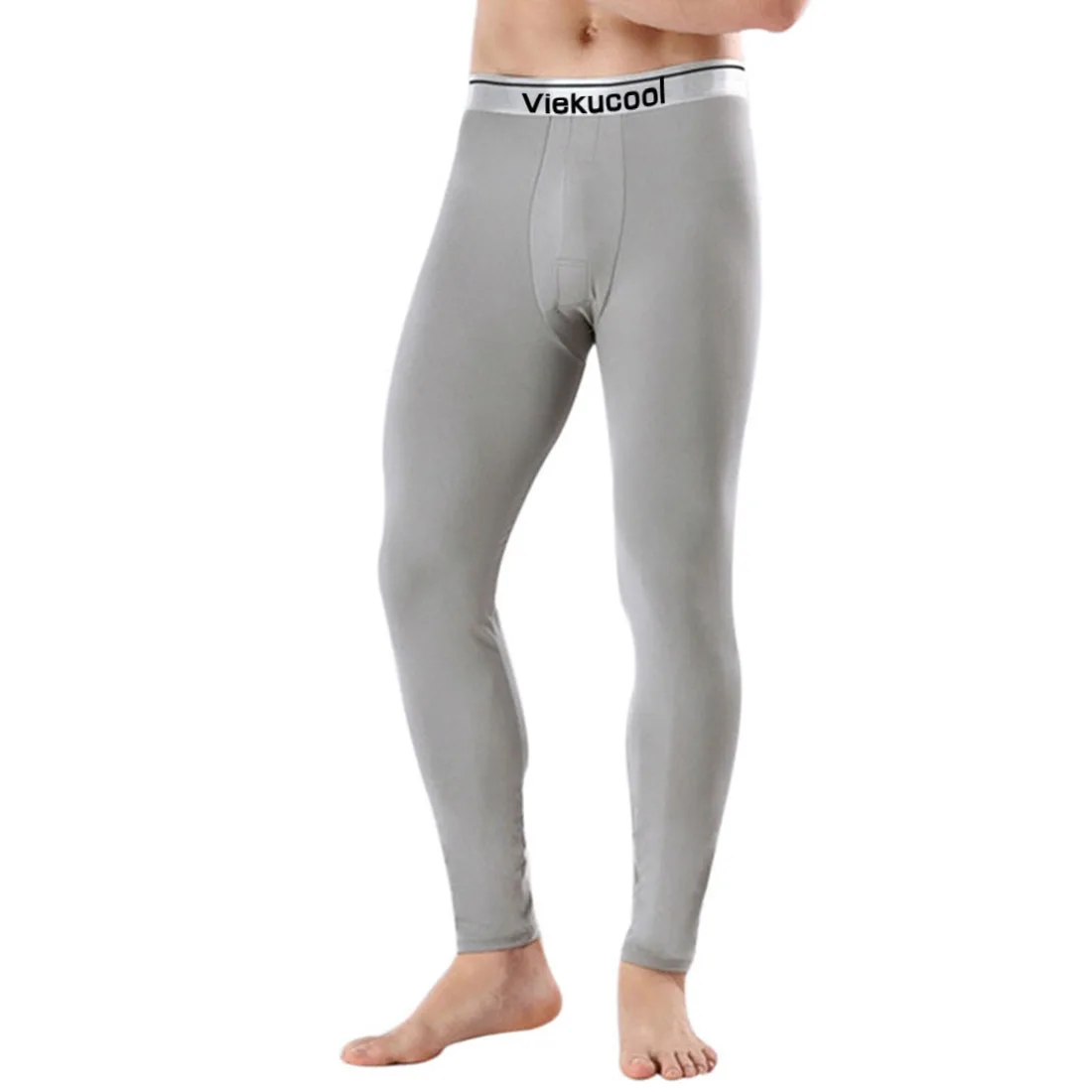 Men Long Johns Thermal Skin-friendly Underwear Winter Warm Long Pants Male Soft Elastic Large Size Leggings Comfortable Tights big and tall long johns Long Johns