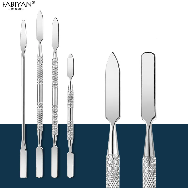 Nail Art Cosmetic Makeup Palette Spatula Mixing Tools