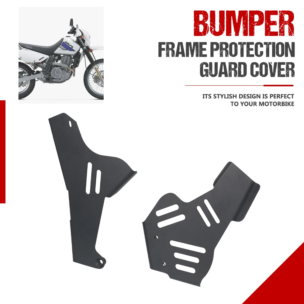 

Fit For Suzuki DR650 DR 650 E 1996-2022 2023 Frame Guards Protection Cover Aluminum Motorcycle Front Sprocket Cover Chain DR650S