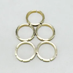 High - Quality Brass Joint Flange Ring for Gearbox Differential Systems (5 Pcs)