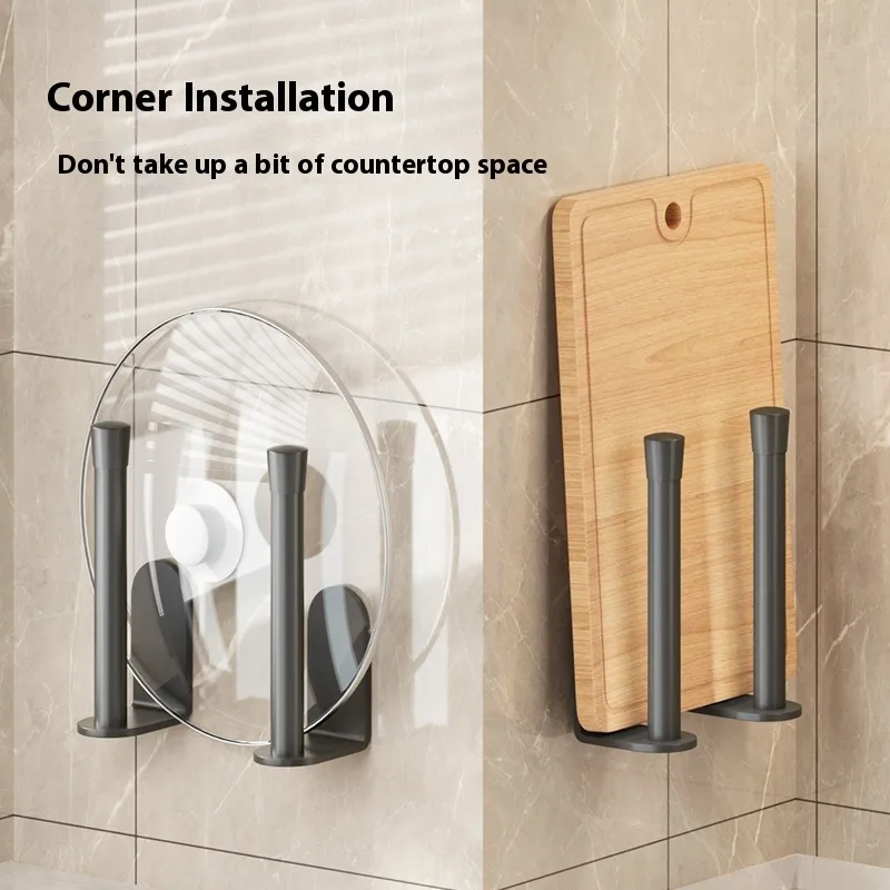 Adhesive Paper Towel Holder for Kitchen Napkin Rack Toilet Paper Holder Tissue Dispenser Cabinet Storage Kitchen Accessories