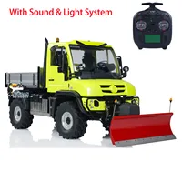 1/10 U423 4X4 Hydraulic RC Crawler Car Remote Control Off-road Dumper Snow Blade Painted and Assembled Car Toy Gift Ready to go 2