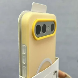 Anti - Slip Shockproof Magnetic Phone Cover - Simple Colorful Shell Bumper for Vivo X300 FE (Color 1)