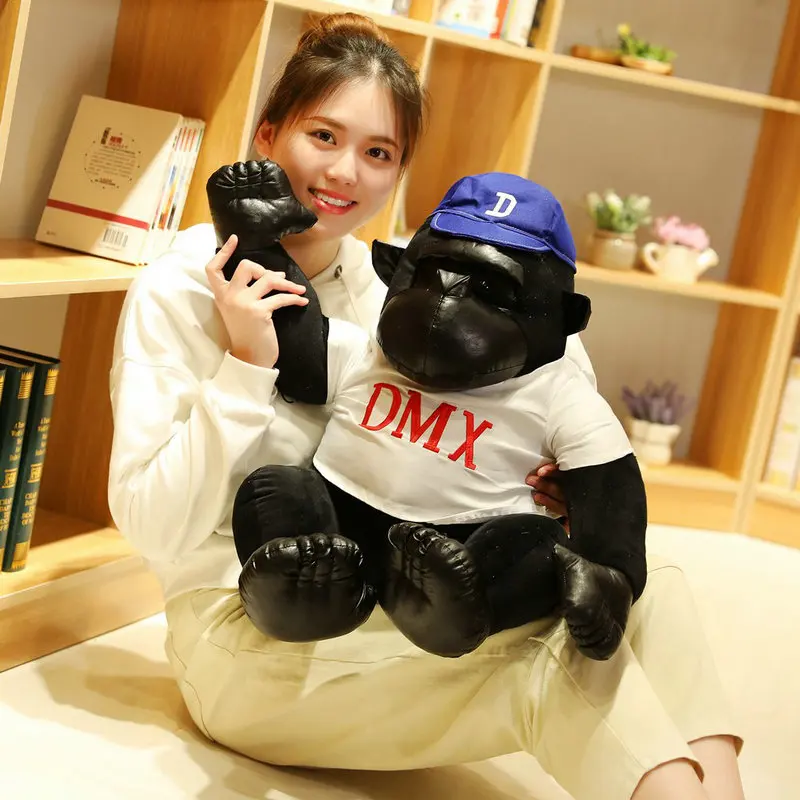 

New Huge Size Cartoon Big Monkey Plush Toy The Gorilla Plush Doll Stuffed Pillow for Children Playmates Gift