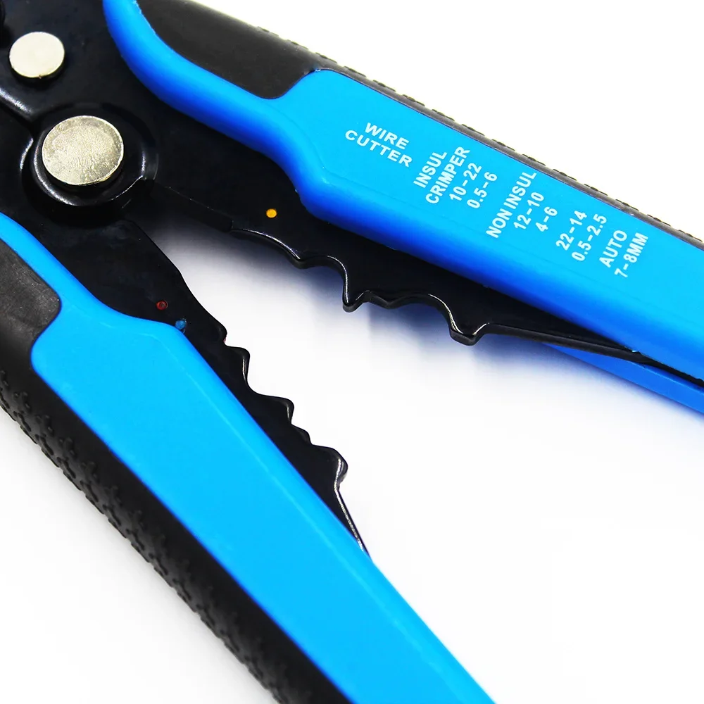 

Stripping Multifunctional Pliers Used For Cable Cutting Crimping Terminal 0.2-6.0mm High-precision Automatic Brand Hand Tool