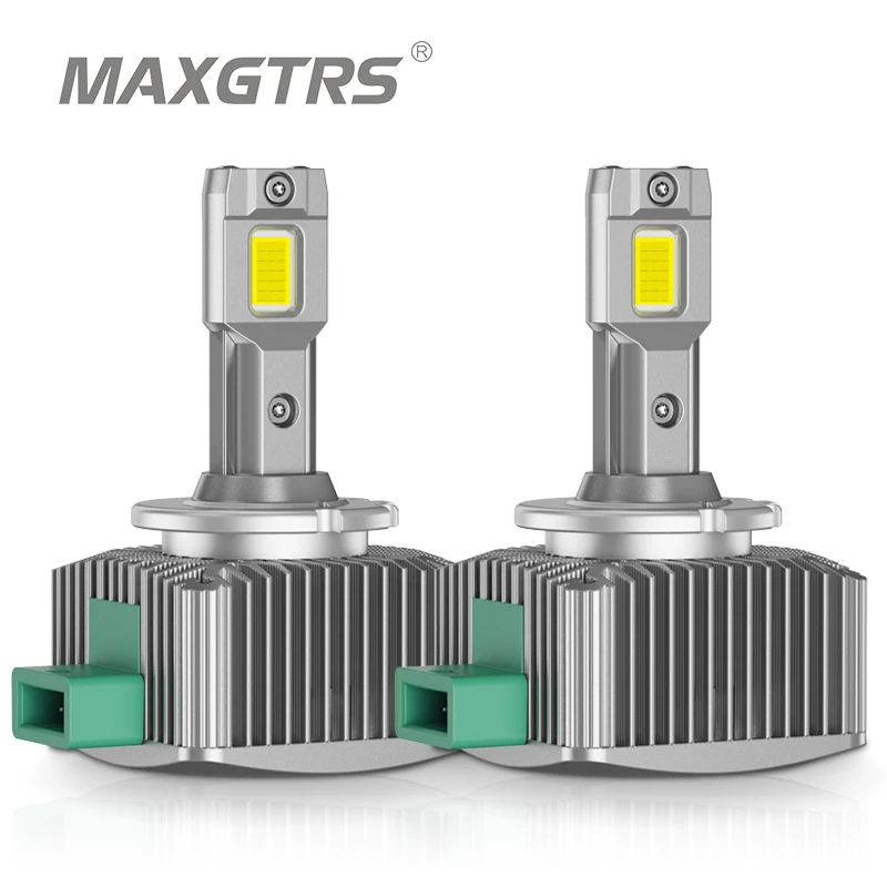 2x D1S D3S LED Headlights HID D2S D4S D5S D8 Turbo LED 24000LM 45W