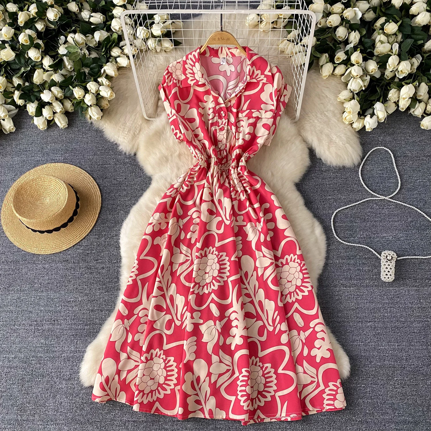 

Chic Polo-neck Single Breasted print Knit Elastic Bodycon Dress Sexy Fashion Women Casual Slim Pencil Vestidos dresses