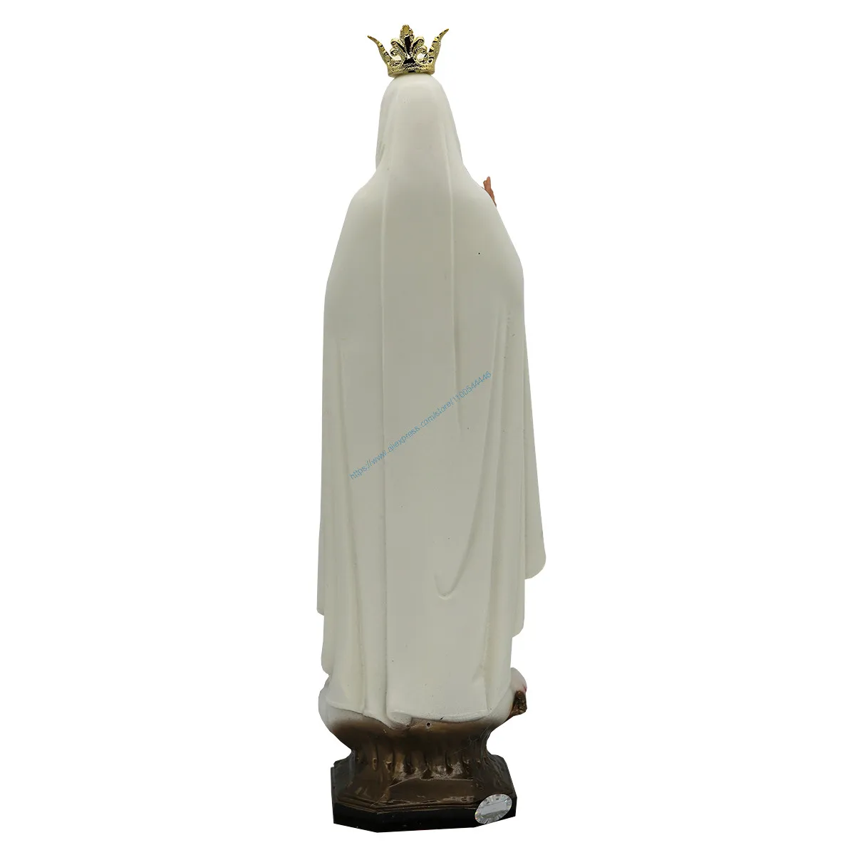 Virgin Mary Statue, Pray Holy Sculpture, Church Ornament, Catholic Gifts, Height 43cm