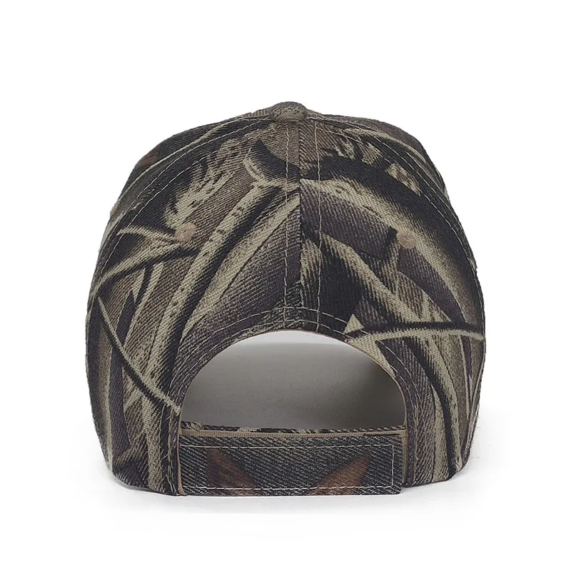 Camo New Men's Baseball Cap For Women Snapback Hat Fish Embroidery Bone Caps Gorras Casual Casquette Outdoor Hunting Hats 4