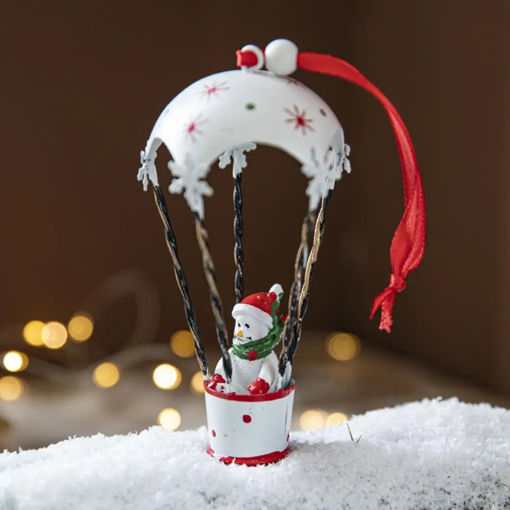 

Christmas Ornament Increase The Festive Atmosphere Eye-catching Christmas Pendant Hot Air Balloon Christmas Ornament