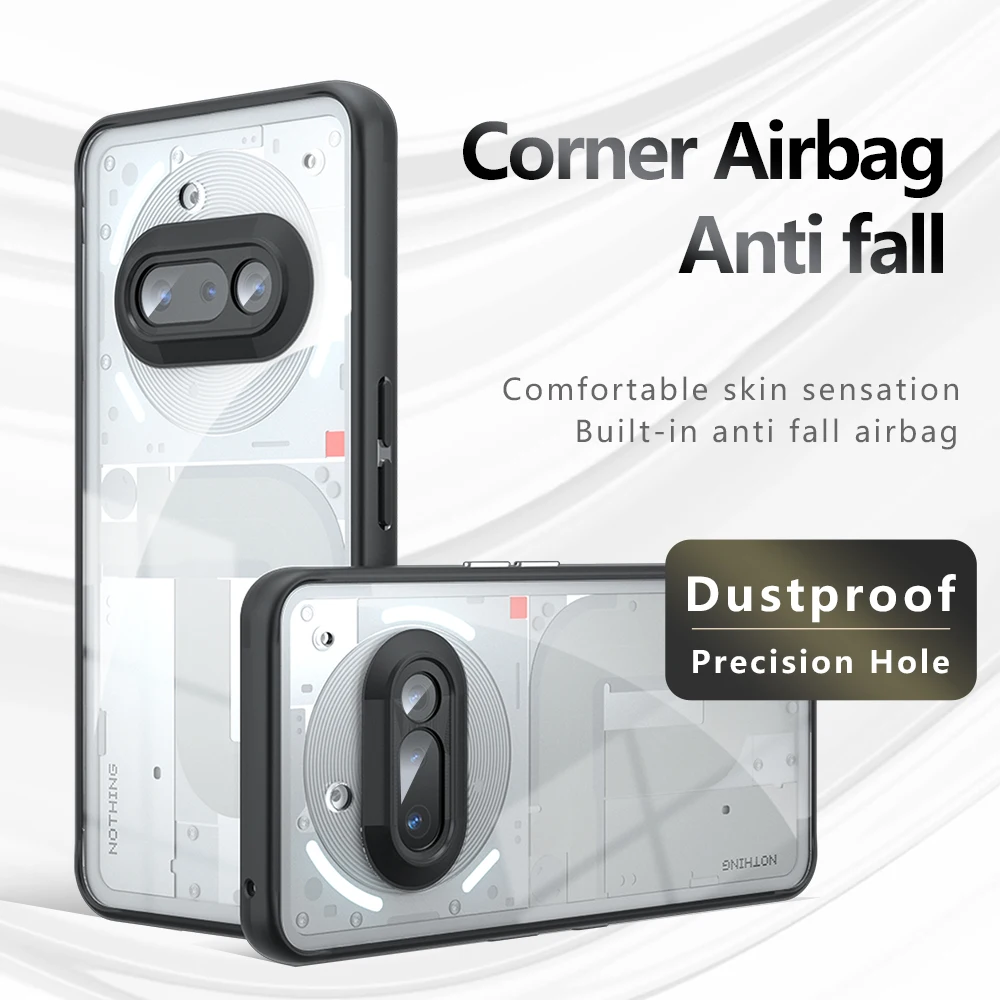 Coque Transparente Anti-choc Pour Nothing Phone (2a) - Modèle A142 (6.7") - TPU - Marque MTB - Neuf