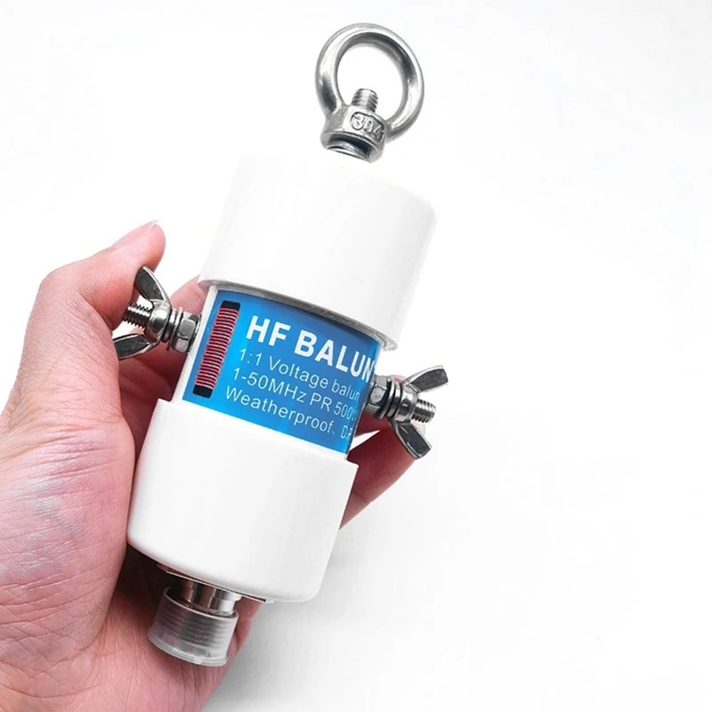 Universal 1:1 Balun Waterproof For 160M-6M Band (1.8-50Mhz) 500W For Shortwave Antenna Balun Short Wave-AU32