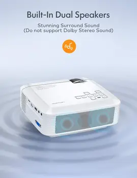 apeman LC350 Mini Projector 2