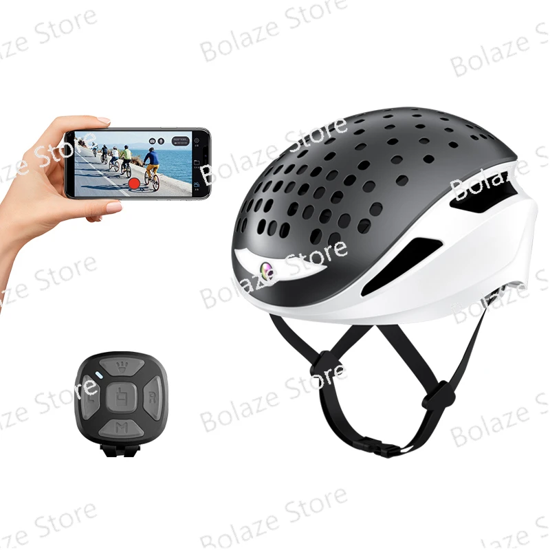 

Camera Cycling Road With Mountain Drposhipping Ebike Mini For Mtb Smart Construction Off Light Bicycle Helmets Helm Bike Helmet