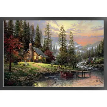 Lakeside Cross Stitch Kit 18CT 1