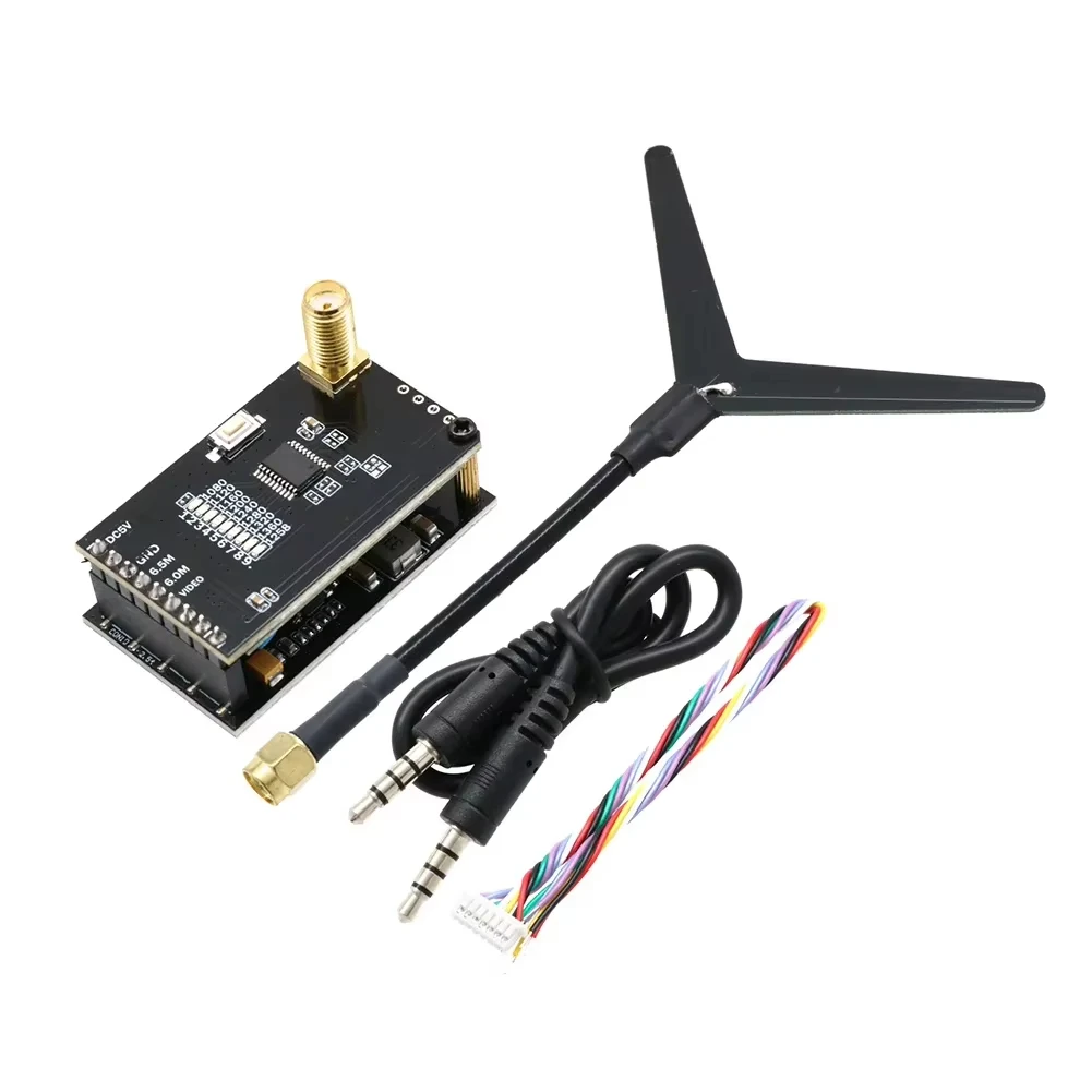 FPV Accessories LST 1.2Ghz 1W-2W 2-8S Switchable VTX Video Transmitter Module 1.2G 8Ch VRX Heat Dissipation Shell For Long Range FPV Drone