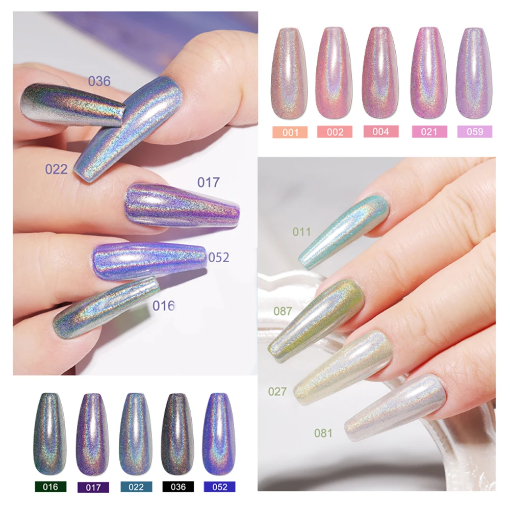 라이메걸 10컬러 네일 젤 세트 UV 쏙 오프 젤 베이스 코트 젤 레이저 파우더 네일아트 DIY 세미퍼머넌트 젤 바니쉬 키트