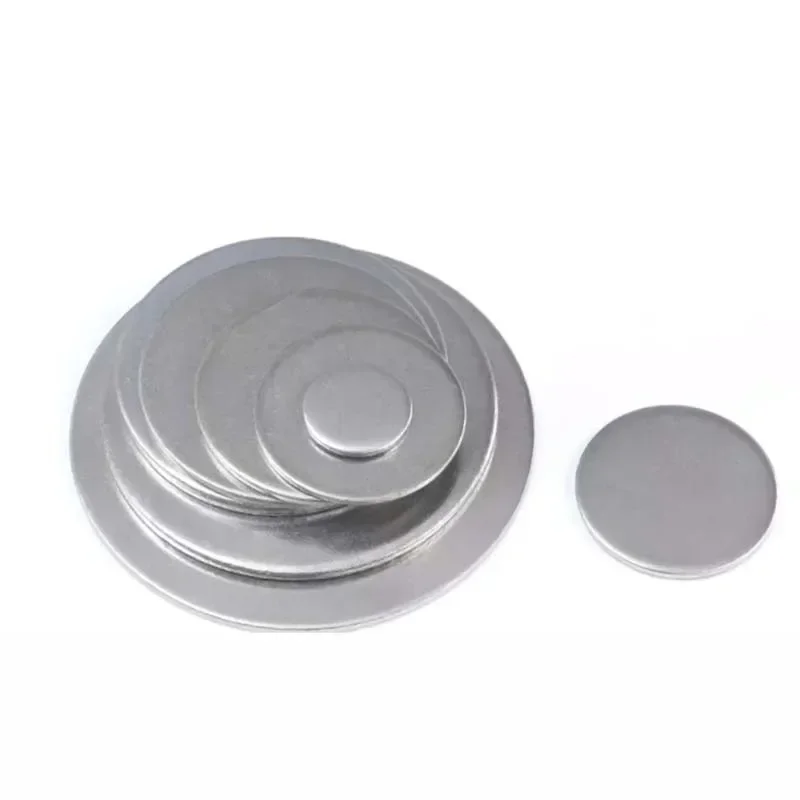 Piastra Rotonda In PTFE Plastica Rondella Disco Piastra 10mm - Foto 3