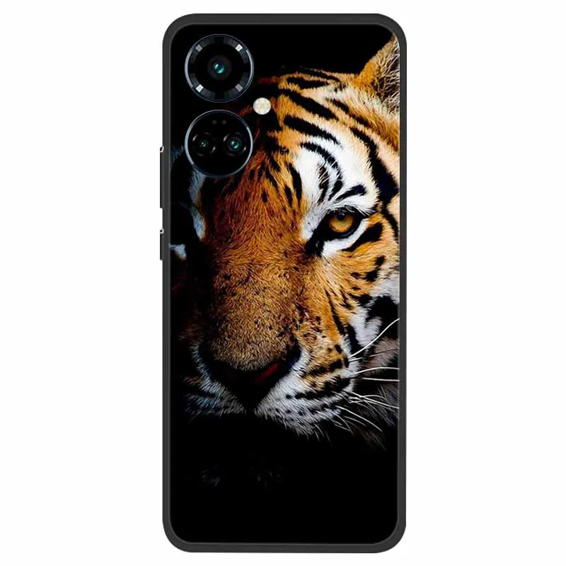 Tecno Camon 19 Shockproof Soft Silicone TPU Back Cover - Cute Design