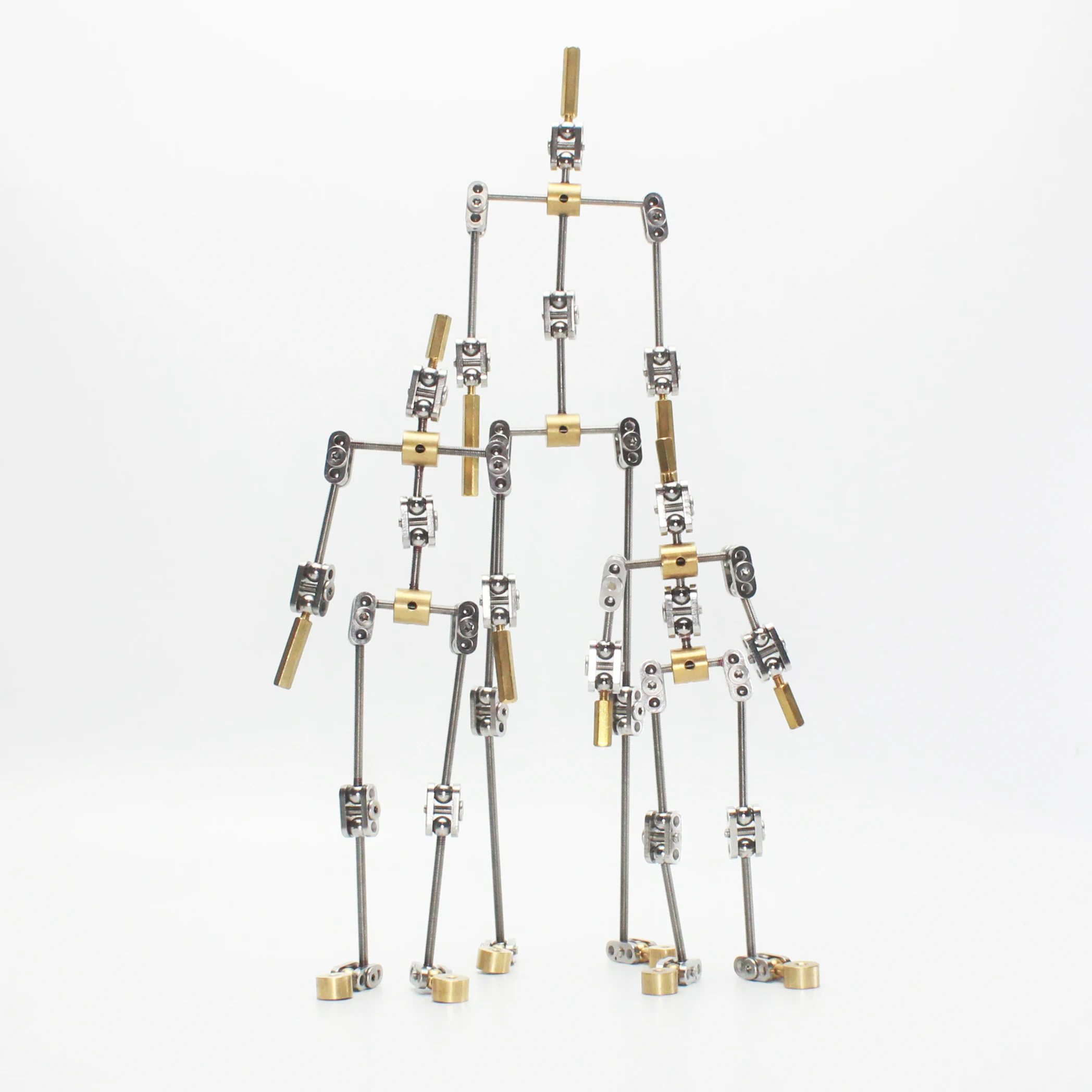 Stop Motion Armature Parts DIY not-Ready-made animation studio armature kit for stop motion puppet human body skeleton