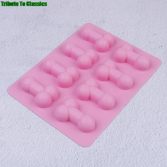 1pc Sexy Funny Penis Cake Mold For Soap, Birthday Fondant Cake, Chocolates,  Ice And Soap Shape Cake Mold Ice Cream Creative Tools