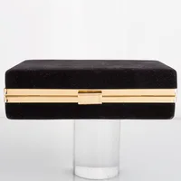 abendtasche schwarz gold