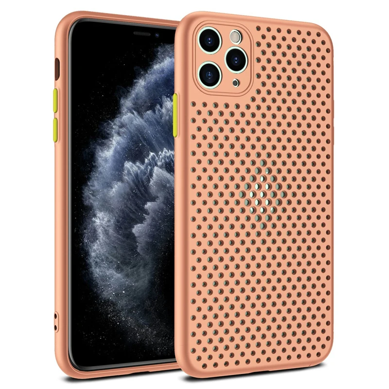 Breathable Cooling Ultra-thin Silicone Phone Case with Heat Dissipation