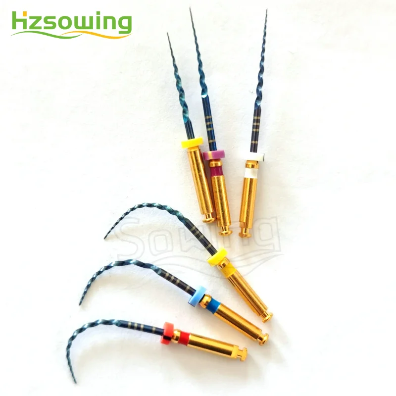 

Dental endo files taper dental rotary needle accessories files endodontic files Use for Root canal cleaning heat activation