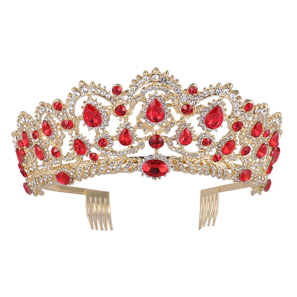 

Rhinestone Headpiece Baroque for Women Bride Headpieces Wedding The Crown Online Headgear