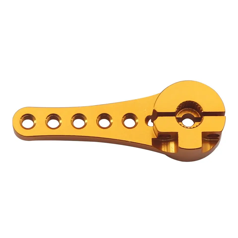 1pcs Aluminum Alloy 25t Steering Servo Arm Horn Length 46mm For 1/10 1/8 1/5 Rc Car Crawler Large Torque Servo Parts image 6