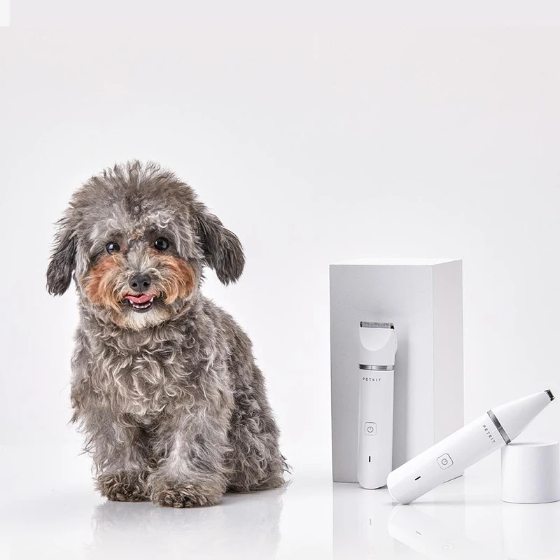 PETKIT 電動ペットヘアトリマー デュアルブレードクリッパー