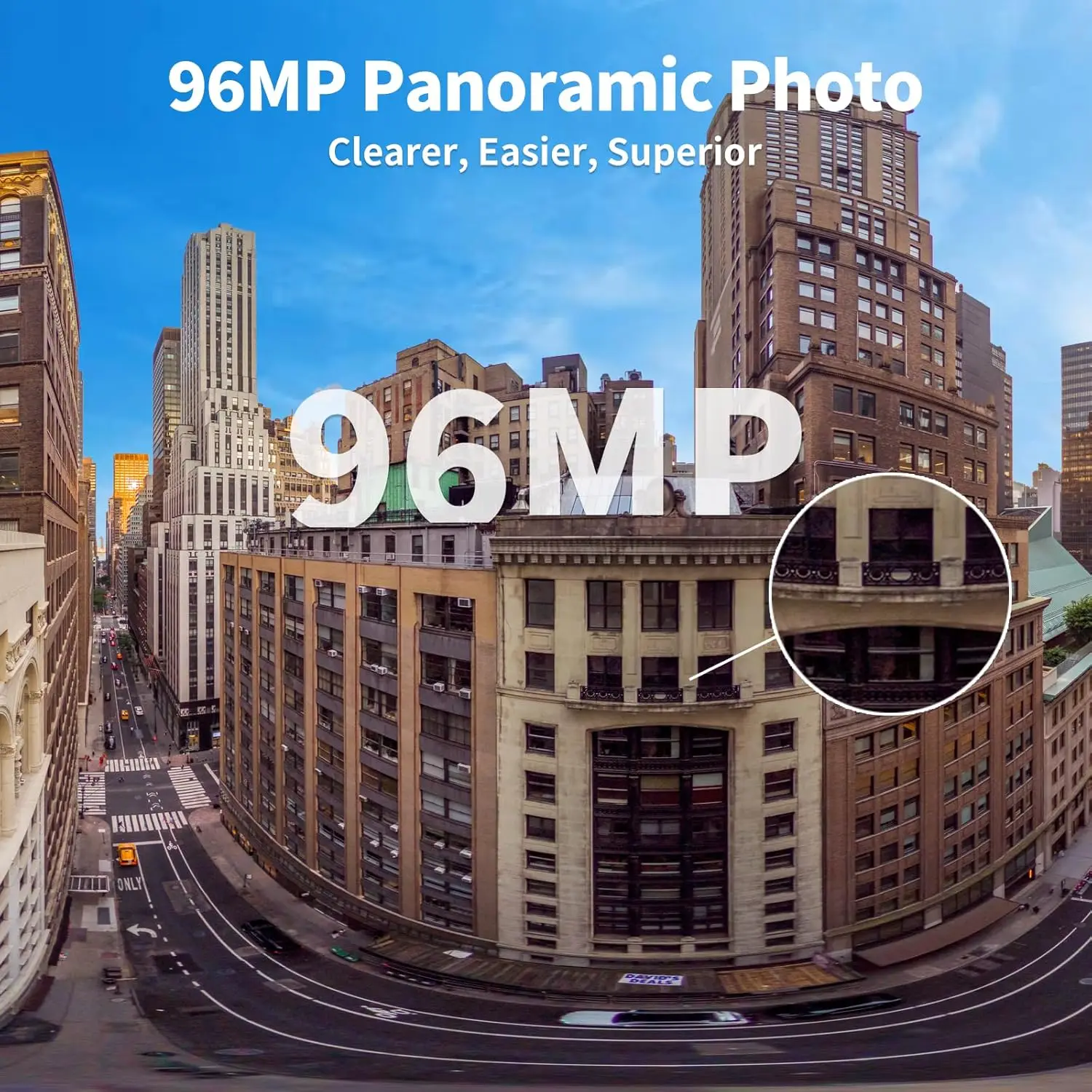 KanDao QooCam 3 Ultra 360 Action Camera,8K Waterproof Sports Camera with Dual 1/1.7" Sensors,96MP Photo,HDR,F1.6 Fast Aperture, 3