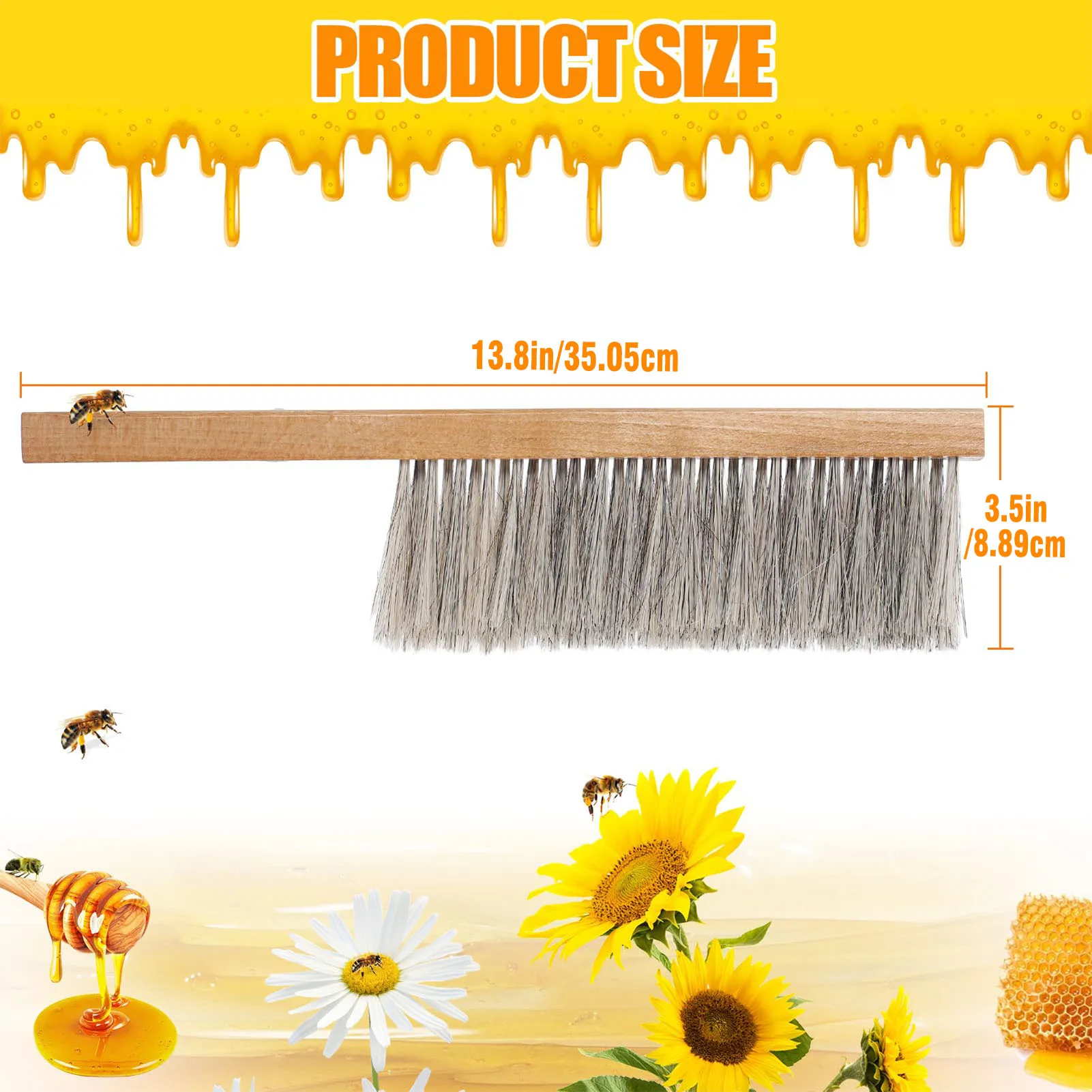 Beekeepers Beekeeping Brush Reduce Discomfort and Irritation to Bees for Removing Bees Resting on Clothing beekeeping tools beekeeping accessories