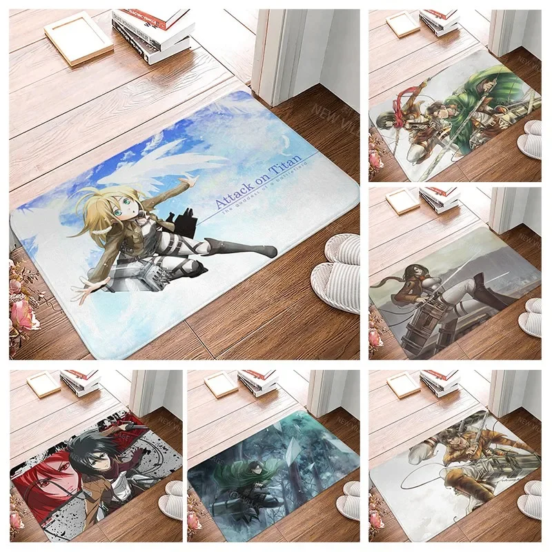 

Anti-slip Bath Mat Bathroom Small Rug Shower Mat Home Decor Door Mat Kitchen Bedroom Entrance Room Mats anime abstract cartoon