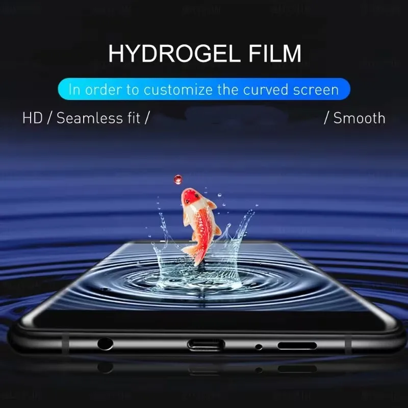Hydrogel Screen Protector Set - Premium Protection Film 3/4 Pack