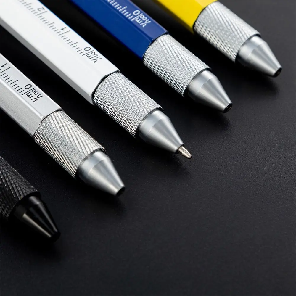 도구 야외 도구 펜 수준기 슬롯/크로스 스크루 드라이버 다기능 펜 볼펜, 정전식 펜