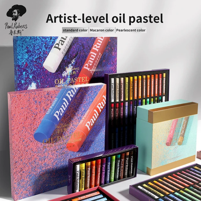 Paul Rubens Oil Pastel Set - 12 colors  Oil pastel, Oil pastel colours,  Pastel sets