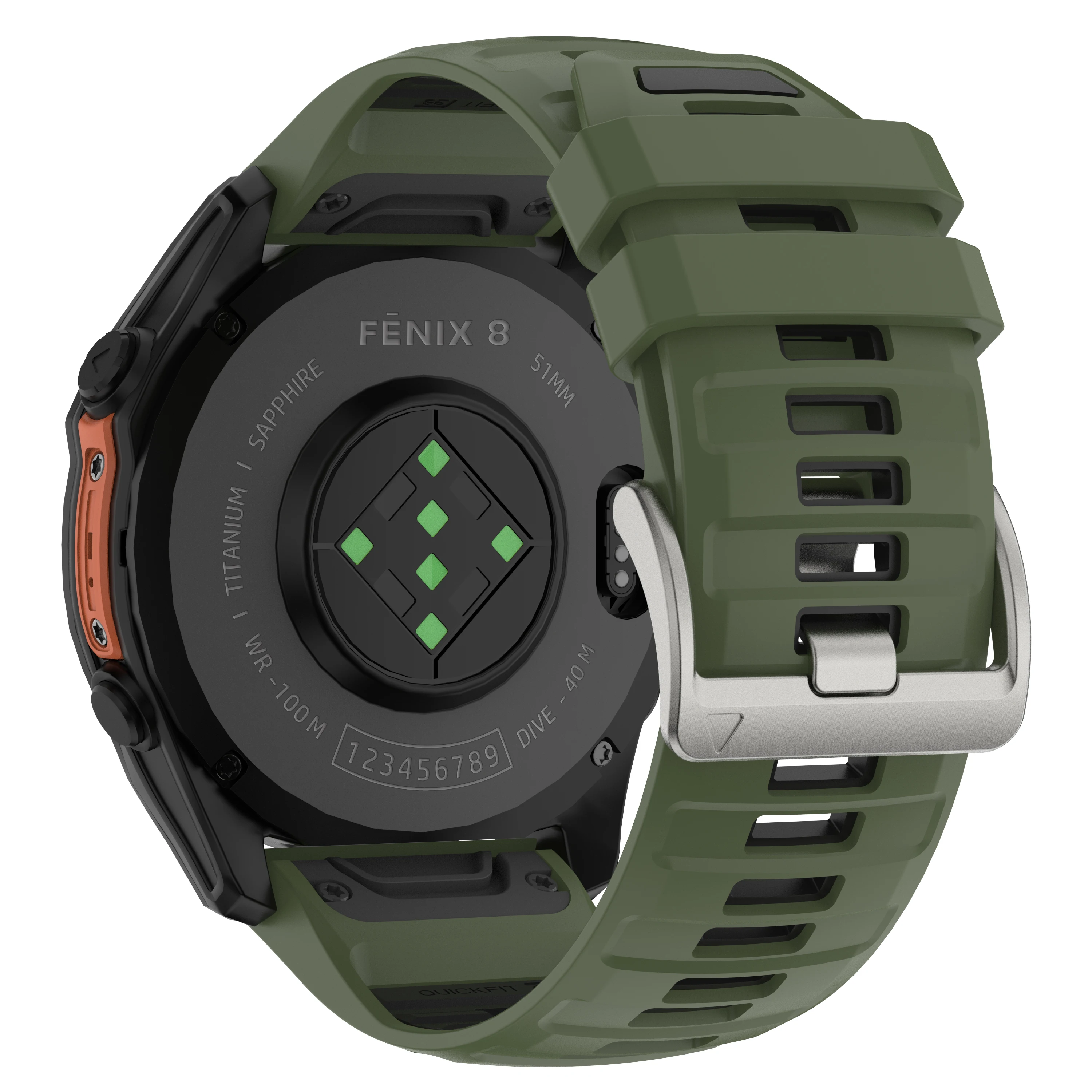 Versatile QuickFit Silicone Strap Bracelet - 22mm & 26mm Sizes