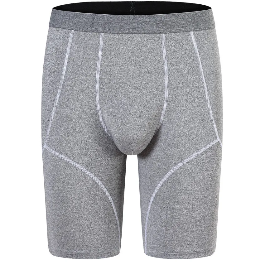 

Men Underwear Boxers Shorts Hombre Comfortable High Waist Panties Man U Convex Pouch Long Leg Underpants Cueca Calzoncillo M-XXL