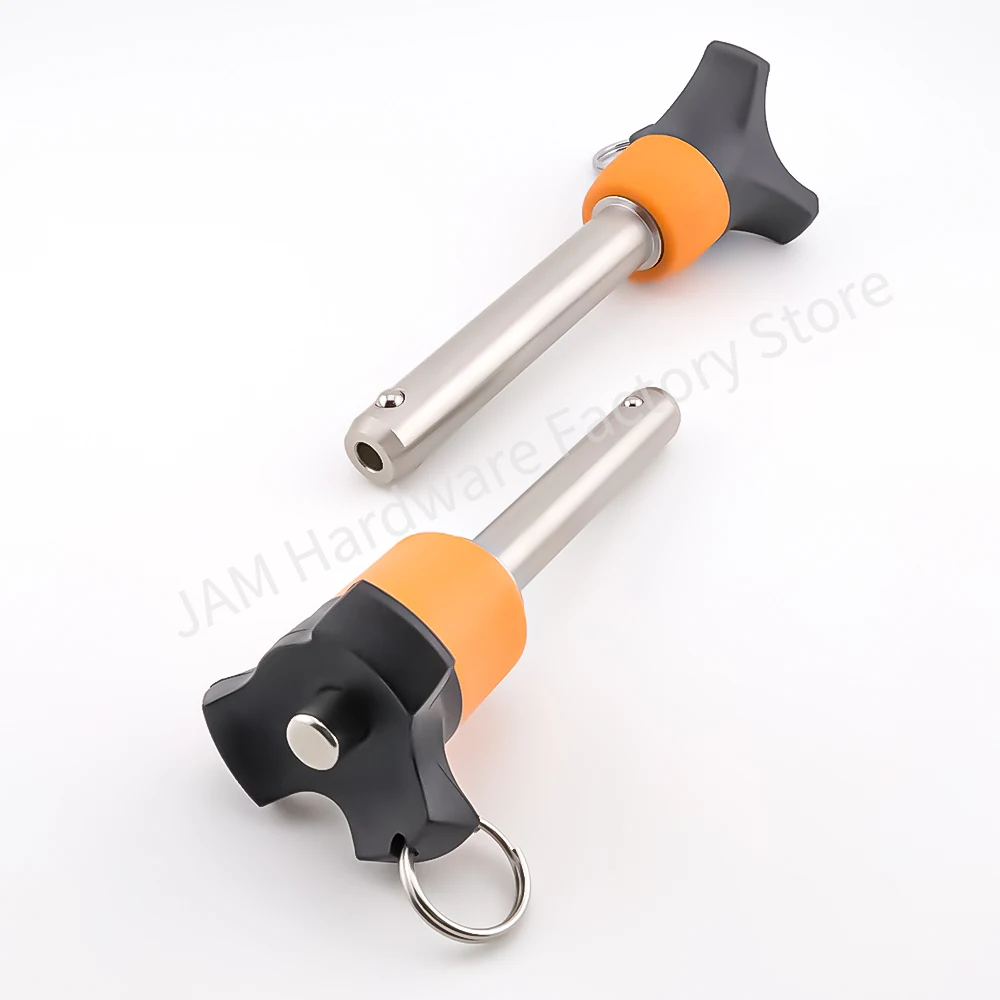 좋은 품질 MJ120 BLP 퀵릴리즈 핀 단추 타입 잠금 핀 포지셔닝 핀, 직경 5, 6, 8, 10, 12, 14, 16mm 길이  10-100mm - AliExpress