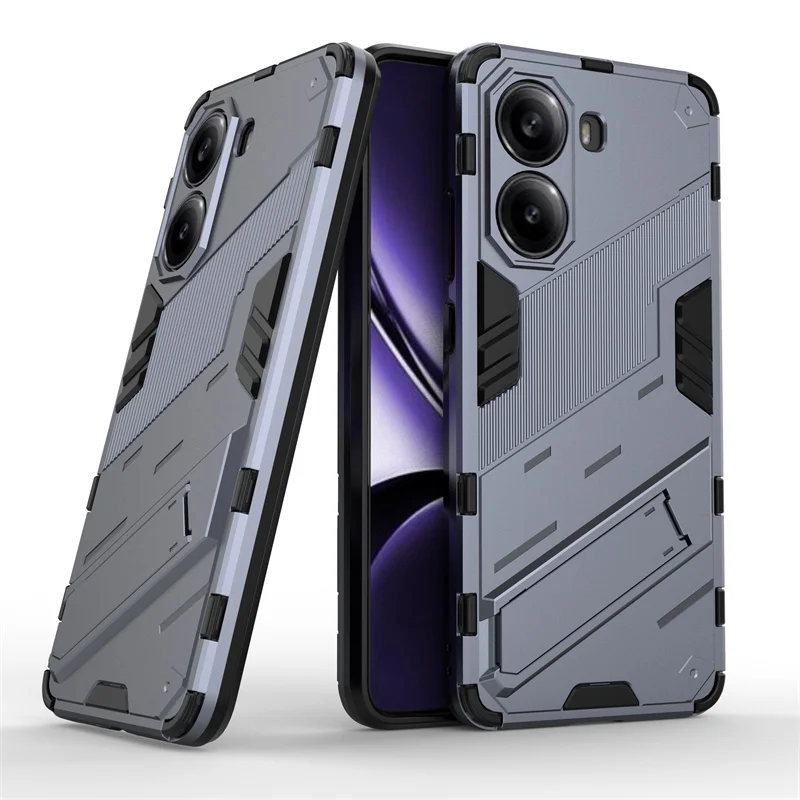 Magnetic Armor Shockproof Kickstand Phone Case - Enhanced Protection Back Cover