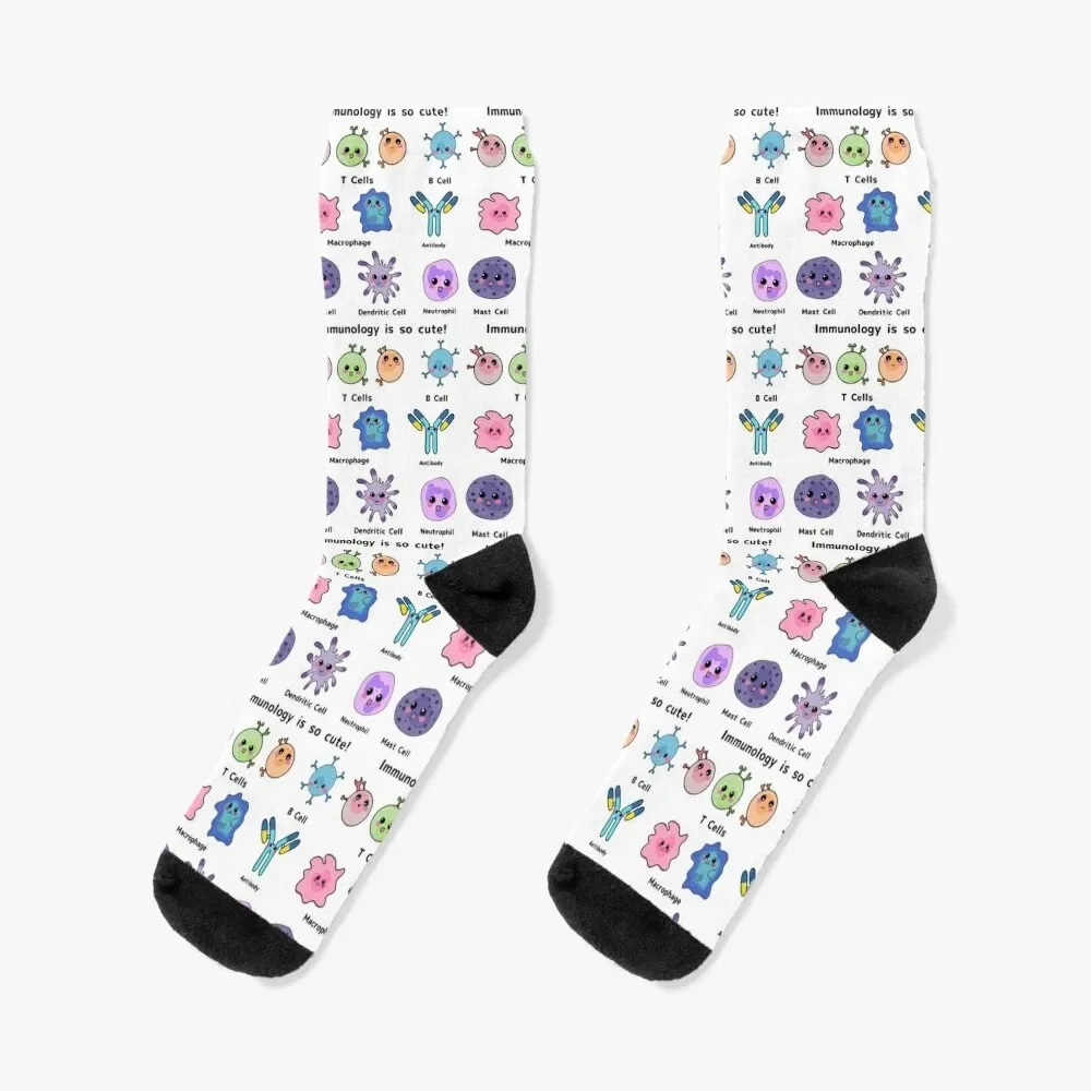 

Immunology is so Cute Version 2 Socks Men's gift FASHION Men's Socks Women's