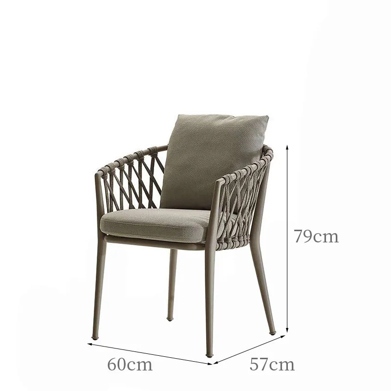 

Outdoor table and chair courtyard rattan chair villa furniture balcony rattan balcony dining table and chair combination