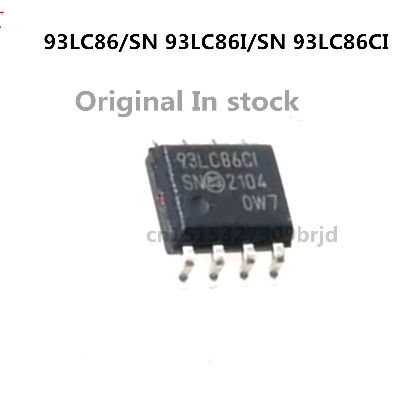 Original 5pcs/ 93LC86/SN 93LC86I/SN 93LC86CI SOP-8