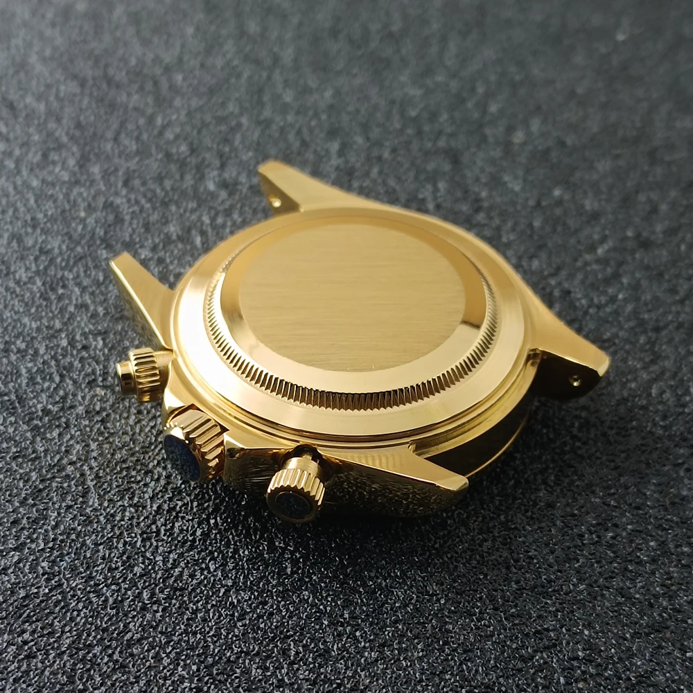 남성용 시계 금속 케이스, VK63 무브먼트 케이스에 적합, 시계 액세서리, 시계 부품, 20mm 스트랩, 시계 상자, 39.3mm