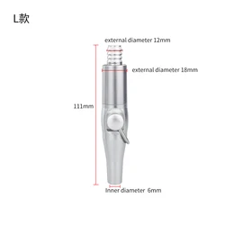 Compact Dental Suction Valve with Saliva Ejector and Handpiece Adapter (L)