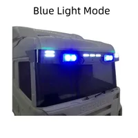 Metal LED Sun Visor Lamp Light for Tamiya 1/14 RC Truck Tractor Scania 620 56323 730 470 RC Cars Degree Upgrade DIY Parts 1