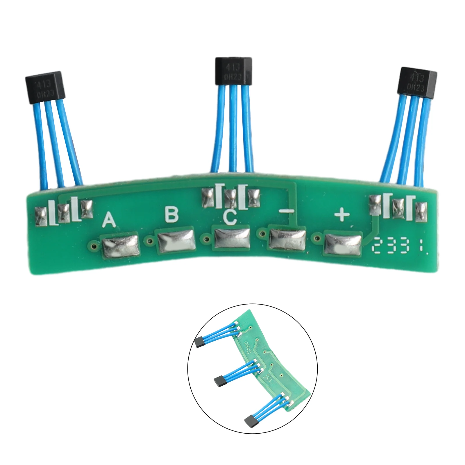 1 Pc Hall PCB Electric Bike Ebike Hall Sensor PCB Board 120Â° 413F PCB Board For 2wheel Motor High Quality Bicycles Accessries